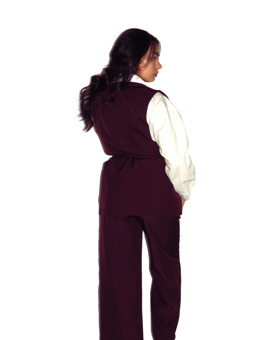 Coordinato gilet fiocco