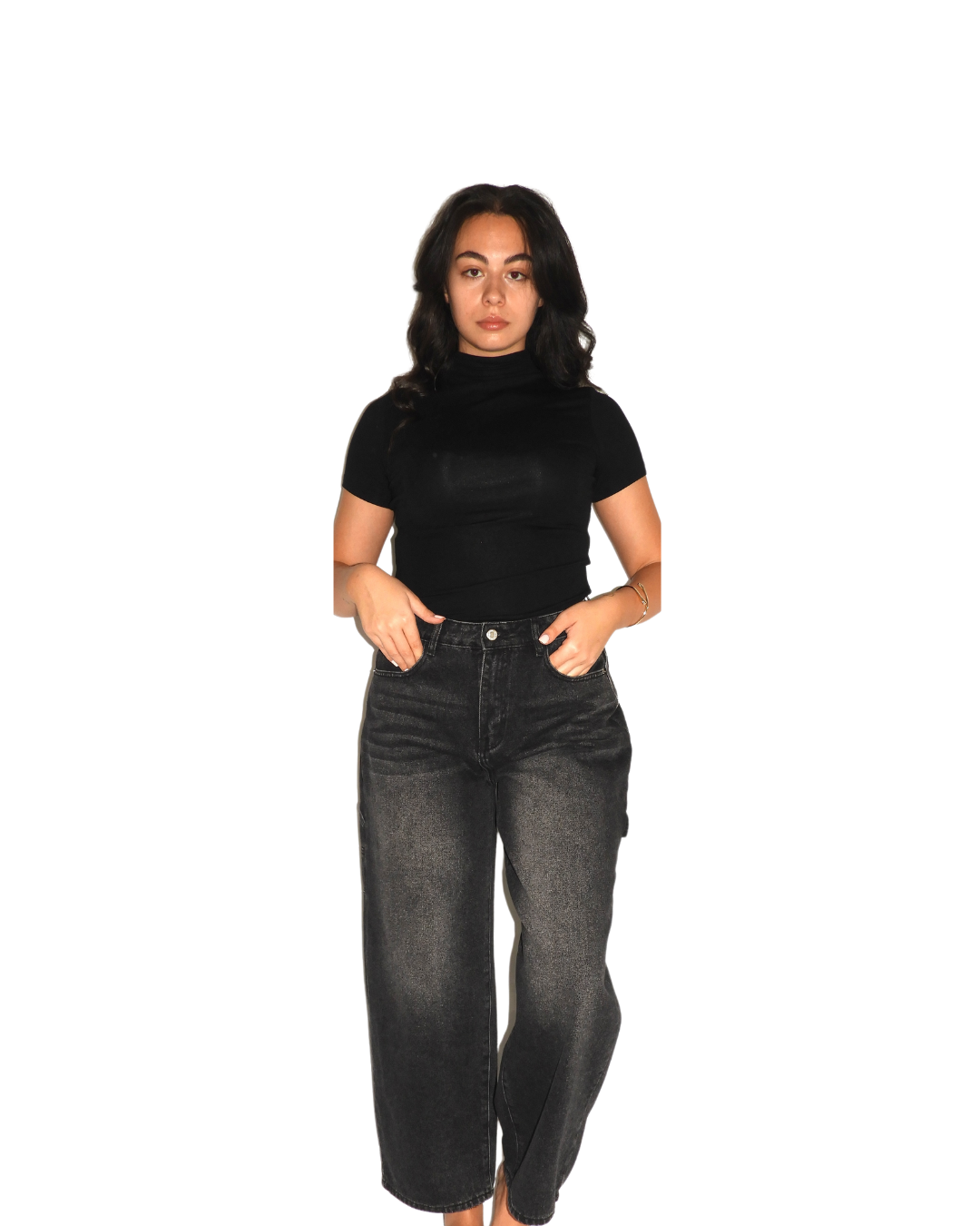 Jeans mom fit