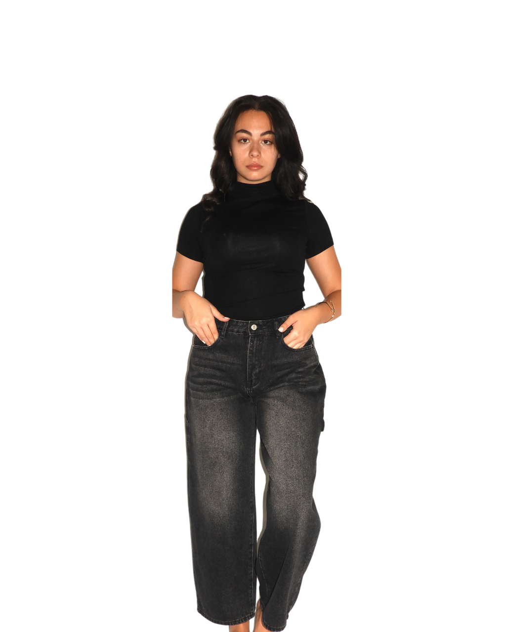 Jeans mom fit