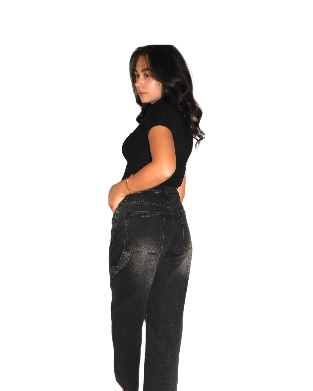 Jeans mom fit